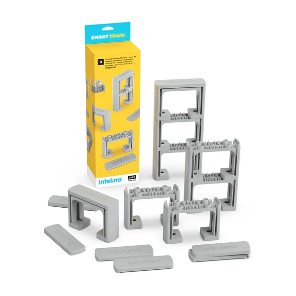 Intelino MINT Eisenbahn "Smart Train" Turm Set