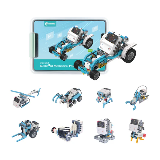 ELECFREAKS micro:bit Nezha Pro AI Mechanical Power Kit  (ohne micro:bit Board)