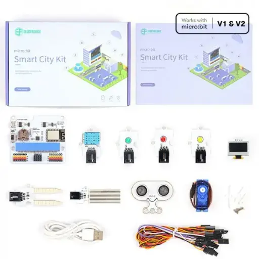 [208974] ELECFREAKS micro:bit Smart City Kit (Without micro:bit board)