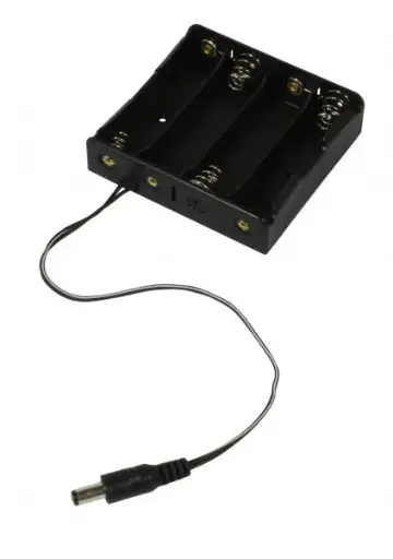 [162643] ALLNET Battery 4er Pack für 18650 Li-ion Akku mit Hohlstecker 5,1x2,1mm