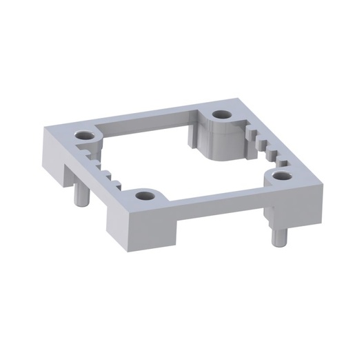 [120299] ALLNET Brick’R’knowledge Zwischensteg 1x1 transparent 10er
